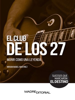 cover image of El club de los 27
